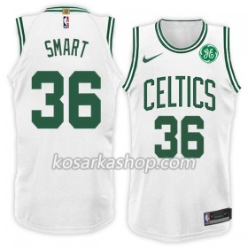 Dres Boston Celtics Marcus Smart 36 Nike 2017-18 Bijela Swingman